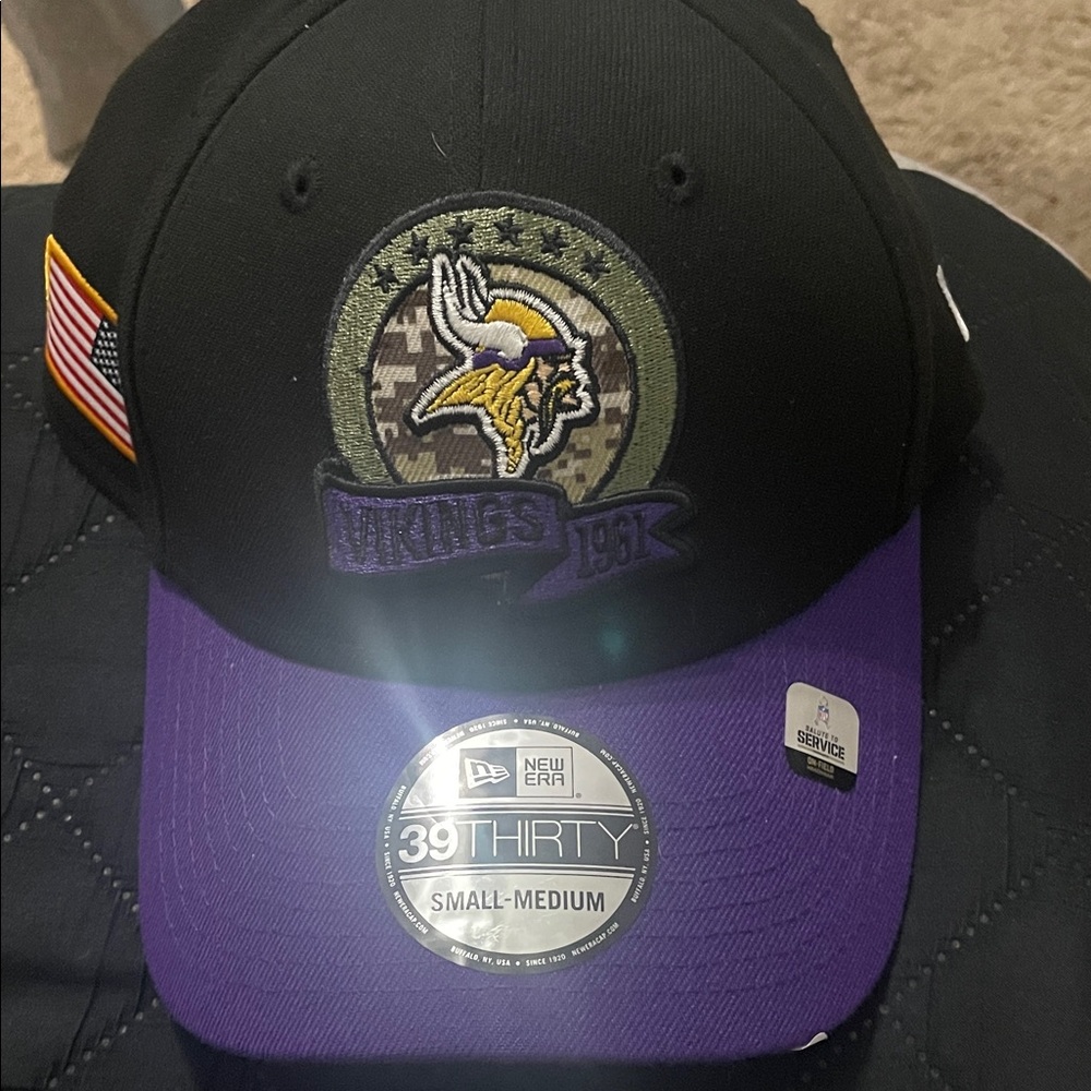 New Era Purple Minnesota Vikings 39THIRTY Cap